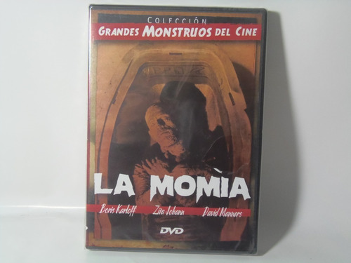 Dvd Clasico La Momia  Blanco Y Negro Un Disco 72 Minutos