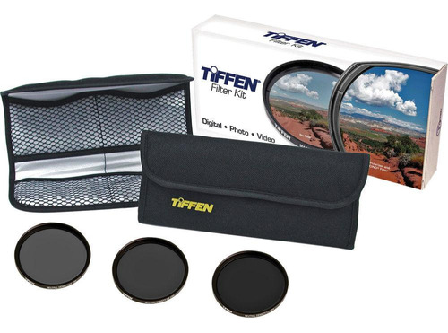 Kit De Filtros Tiffen 82mm Digital Nd - 2, 3, 4-stop