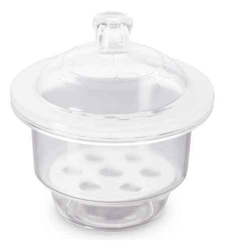 Desecador Vidrio Borosilicato Con Plato De Porcelana 150 Mm