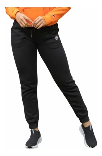 Pantalón Sudadera Mujer Jogger Algodón Licrado Resorte