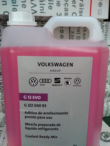Imagem 1 de 5 de Kit Aditivo Radiador Original Volkswagen G12 8,0 Litro
