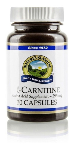 Nature´s Sunshine - L-carnitina. 30 Cáps (energía Celular)