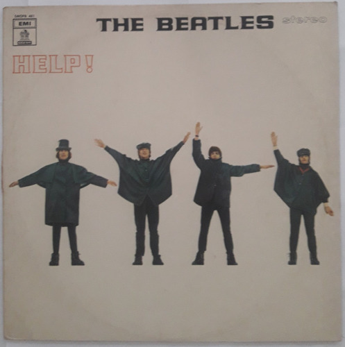 Lp Vinil (vg) The Beatles Help! Ed Br Re St 1976 Smofb 481