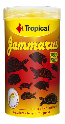 Gammarus 60g Para Peixes E Tartarugas Tropical