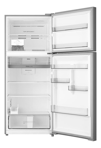 Geladeira Frost Free Duplex 473l Inverter Cor Inox Midea Cor Prateado 127/220V
