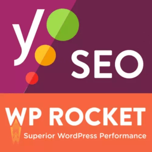 Top 2 Plugins Wordpress: Wp Rocket Pro + Yoast Seo Premium