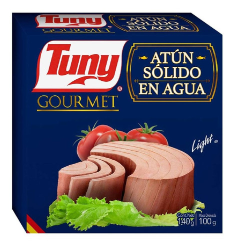 Atún Tuny Lomo Gourmet Agua 140g