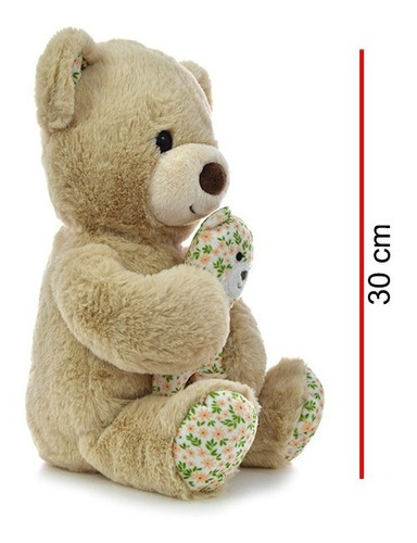 Oso Con Hijo 30cm- Original Phi Phi Toys