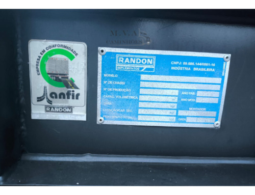 Bi Caçamba Randon Ano 2014 Vanderleia Único Dono
