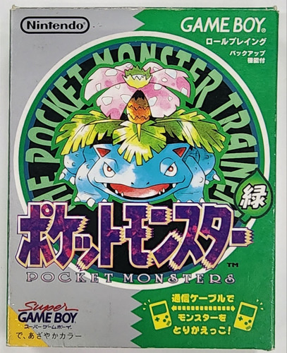 Pokemon Green Japonés Gbc * Game Boy Color *