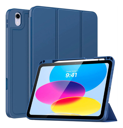 Funda Case Protector @ iPad 10ma Gen 10.9 Inch Año 2022 Azul