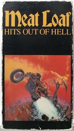 Meat Loaf Vhs Americano Hits Out Of Hell Raro Rpp Mrx Vhs