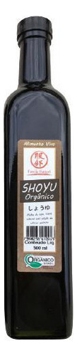 Kit 6x: Shoyu De Soja Orgânico Família Hattori 500ml