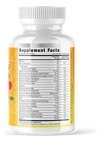 Livegood Multivitamínico Orgánico Niños 60 Gomitas