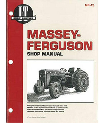 Manual De Taller Para Tractores Massey Ferguson 230-250: Pie