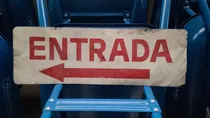 Comprar Cartel Señalizacion Salida  50 X 18 Cns