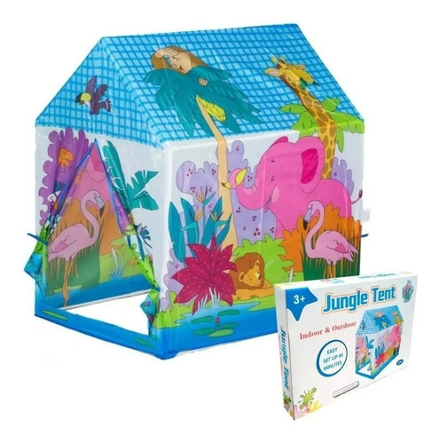 Carpa Infantil Jungla 95 X 72 X 102 Cm