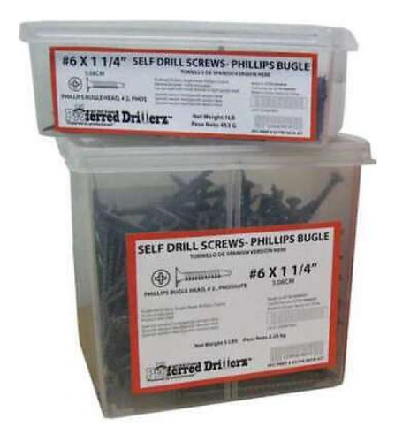 Zoro Select Tkhwi-1400870-3-070p Self-drilling Screw, 1/ Nnb