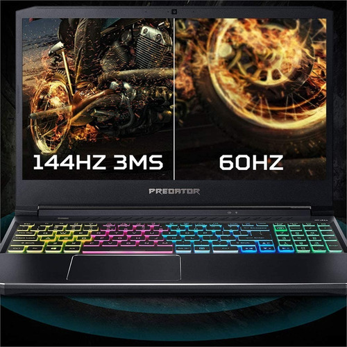 Imagen 9 de 10 de Notebook Acer Predator I7 10ma 16gb Ssd512 Rtx3060 144hz 15