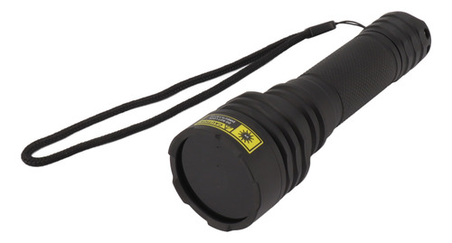 Linterna Uv De 365 Nm Led De Detección Portátil Negra Óptica