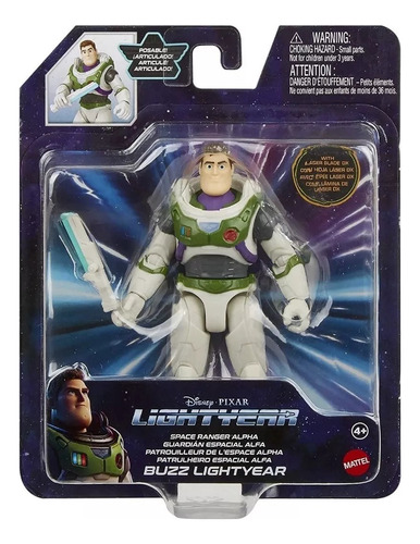Muñeco Buzz Lightyear Guardián Espacial Alfa Original Mattel