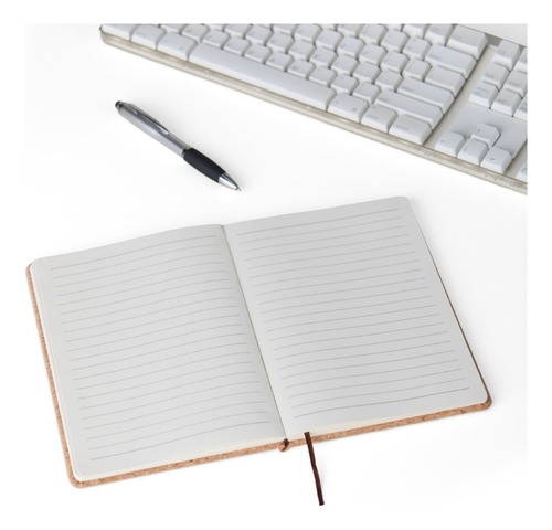 Caderno Anotação Bloquinho Personalizado Logo 10 Und Cor Bege