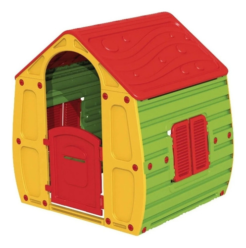 Casita O Casa Infantil Para Niños En Plástico - Adeleste Color Unicornio