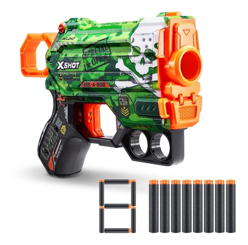 Pistola Lanza Dardos Zuru X-shot 36515 Skins Menace Cuota