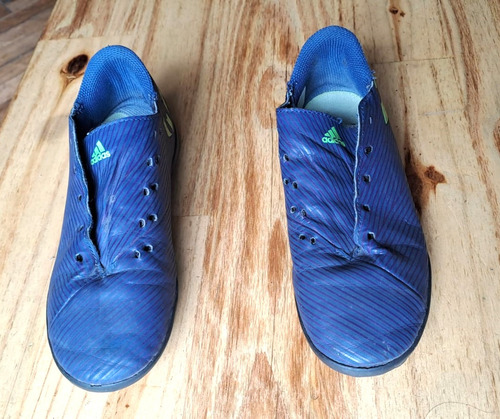 Botines Adidas De Futbol Infantil Talle 35 Y Medio (Usado)