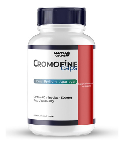 Leve 5 Pague 4 Potes De Cromo Fine-300 Cáp - Envio Imediato Sem Sabor