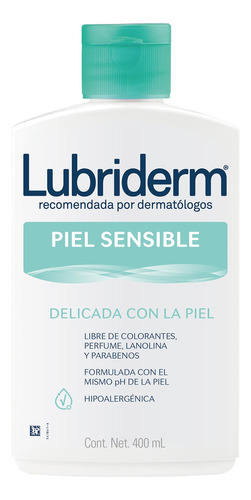 Lubriderm Crema Hidratante Piel Sensible 400ml