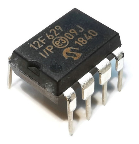Pic12f629-i/p Ic Mcu Cmos Flash-base 8bit Dip 5 Piezas