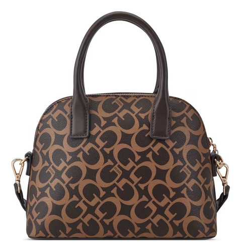 Guess Bolso Kinsley Con Logo- Piedra Multi