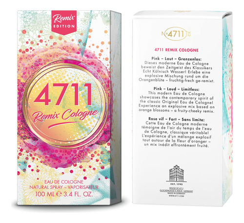 Perfume 4711 Remix Cologne Neroli Edc 100 Ml Para Mujer