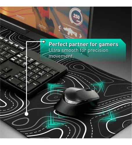 Alfombrilla De Mouse Con Teclas De Acceso Directo Para