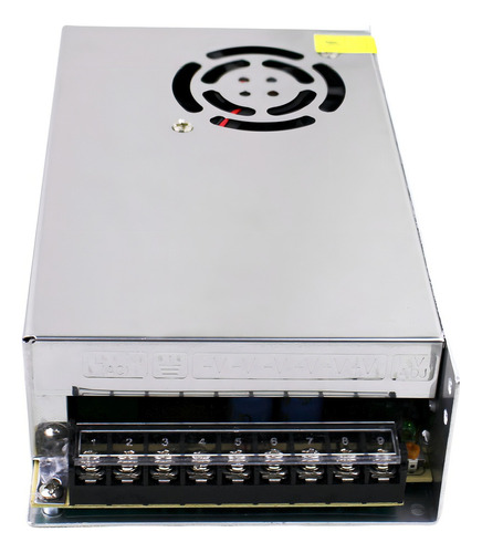 Fonte Chaveada 24v 15a 360w Bivolt Estabilizada Para Led