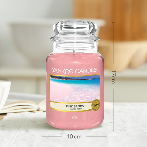 Vela Yankee Candle Pink Sands Ysdps1 Jarra Grande