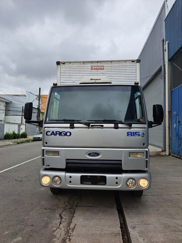 Ford Cargo 815 E Unico Dono Baixo Km Ano 10 Com Bau