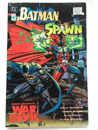 Comic Dc Image: Batman Spawn - Guerra Diabólica. Ed. Vid.