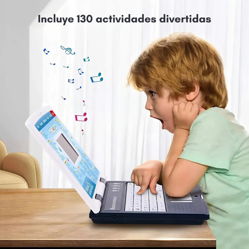 Mini Laptop Interactiva Educativa Español/inglés Niños