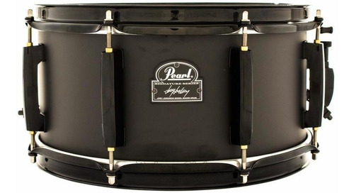 Caixa Pearl Signature Joey Jordison 13x6,5¨ Black Steel Pow