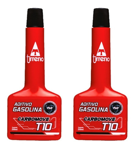 Tirreno 2 Aditivos Para Gasolina Carbomove T10 250 Ml Cada