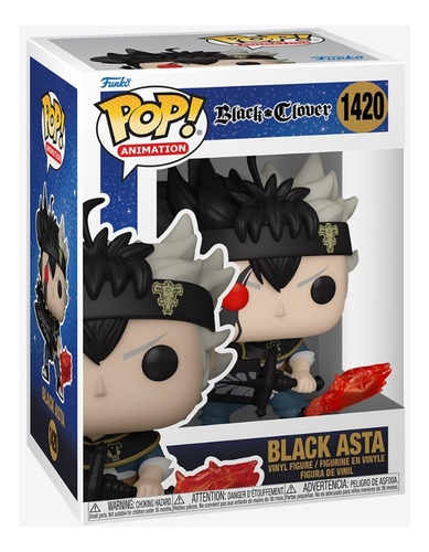 Funko Pop! Animation Black Clover Black Asta