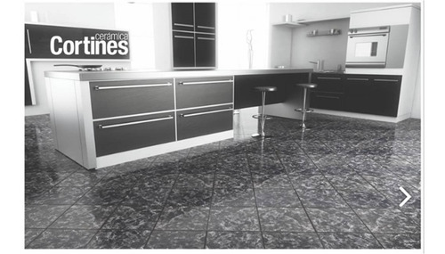 Ceramica 40x40 Cortines Marmol Marquina Negro Brillante 1ª, Preio Por Metro Cuadrado, Cajas De 1,76m2