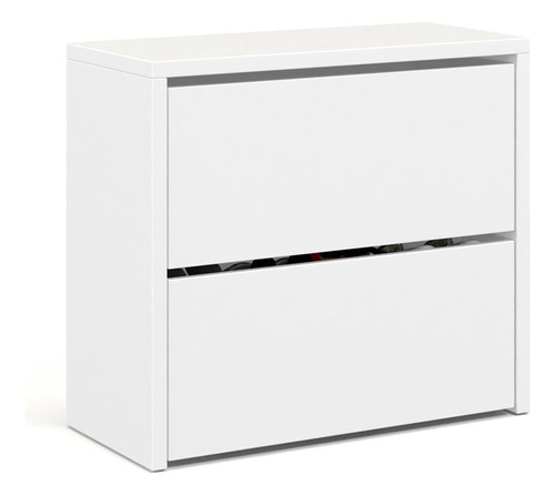 Sapateira Organizadora 2 Portas Basculante Decor Cores Cor Branco