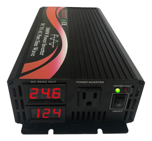 Krxny 2000w 24v Dc A 110v 120v Ac 60hz Convertidor De Energi