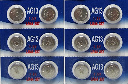 Alcalina Ag13 Lr44 Button Cell  Bateria 12 Pack Loopacell