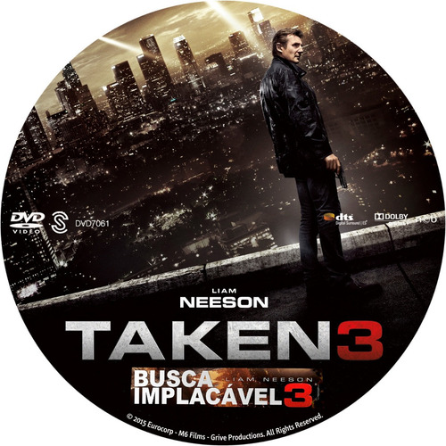 Busca Implacável 1 , 2 E 3 Box 3 Dvds Dublado E Legendado