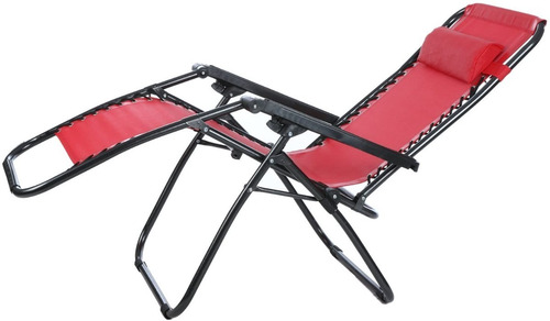 Imagen 4 de 10 de Reposera Silla Gravedad Cero Reclinable Plegable Playa Jardi