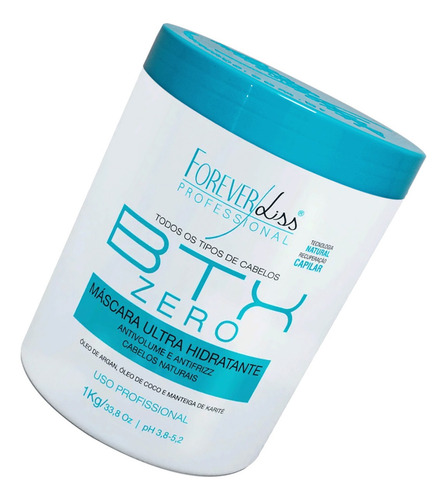 Kit Alisamento Forever Liss 2 Escova Zero E 1 Botox Zero 1k